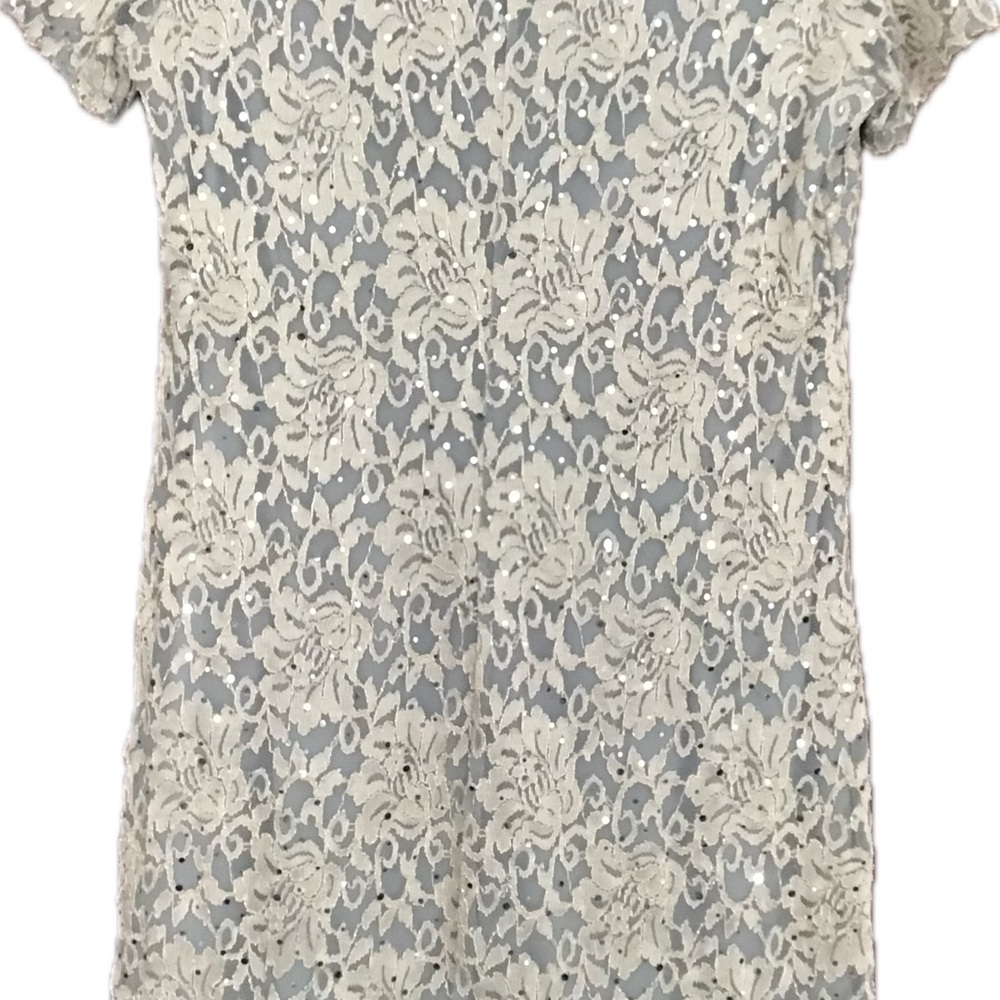 Baby Blue Lace Dress - Picture 7 of 7